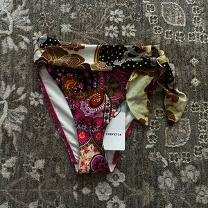 Zimmermann High Waisted Bikini Bottoms